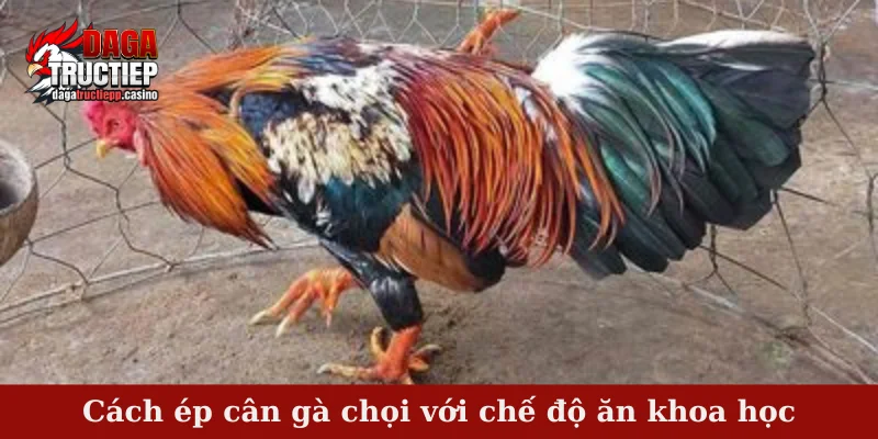 Cách Ép Cân Gà Chọi Hiệu Quả, Bí Quyết Từ Sư Kê 2 Cách ép cân gà chọi với chế độ ăn khoa học