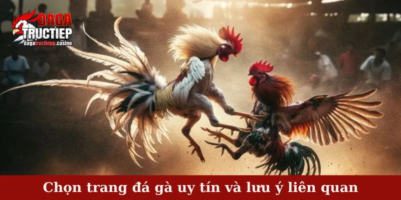 Top 3 Trang Đá Gà Uy Tín Được Yêu Thích Nhất Tại Việt Nam 4 Chọn trang đá gà uy tín và lưu ý liên quan