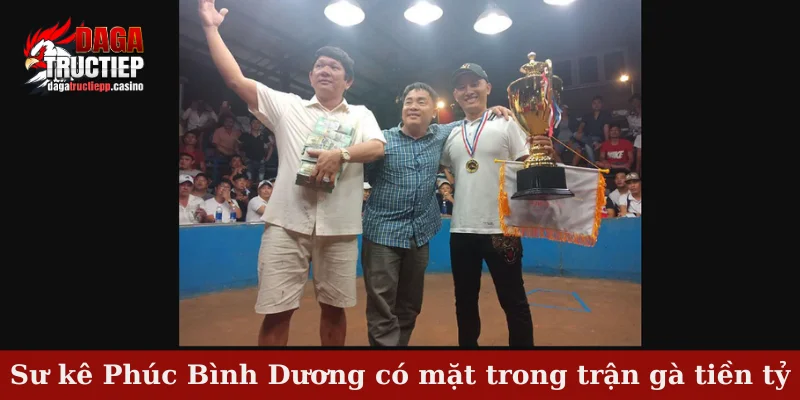 Sư Kê Phúc Bình Dương – Tên Tuổi Gắn Liền Các Trận Gà Tiền Tỷ 3 Sư kê Phúc Bình Dương có mặt trong trận gà tiền tỷ